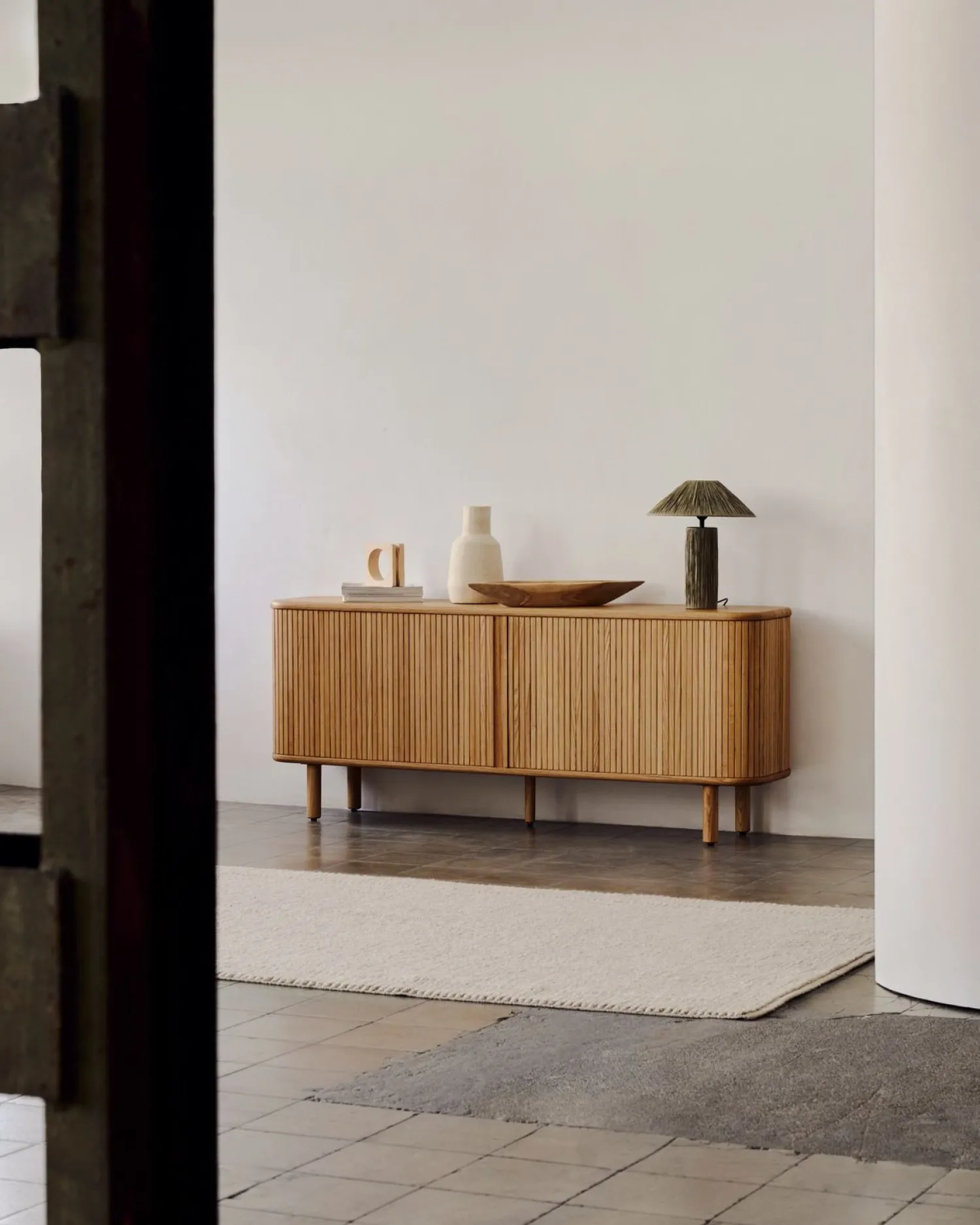 Dressoirs-Kave Home Mailen Dressoir Naturel