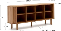 Dressoirs-Kave Home Mailen Dressoir Naturel
