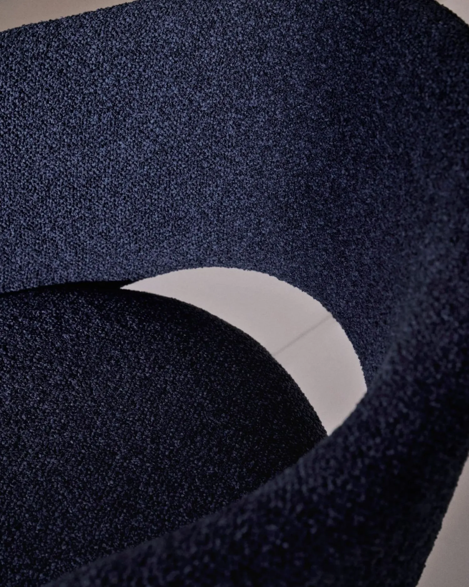 Eetkamerstoelen Met Armleuning-Kave Home Maina Eetkamerstoel Blauw