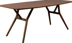 Rechthoekige Eettafels-Dutchbone Malaya Eetkamertafel Brown