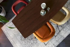 Rechthoekige Eettafels-Dutchbone Malaya Eetkamertafel Brown