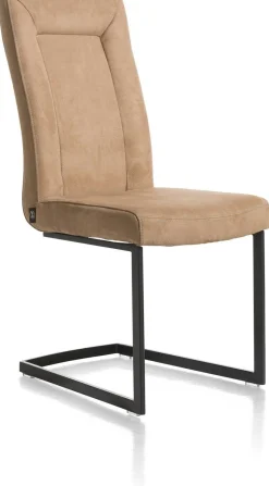 Eetkamerstoelen Zonder Armleuning-Henders en Hazel Malene Eetkamerstoel Camel