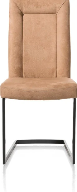 Eetkamerstoelen Zonder Armleuning-Henders en Hazel Malene Eetkamerstoel Camel