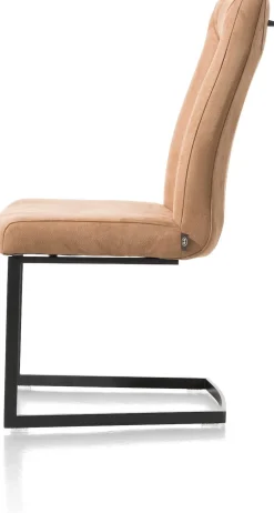 Eetkamerstoelen Zonder Armleuning-Henders en Hazel Malene Eetkamerstoel Camel
