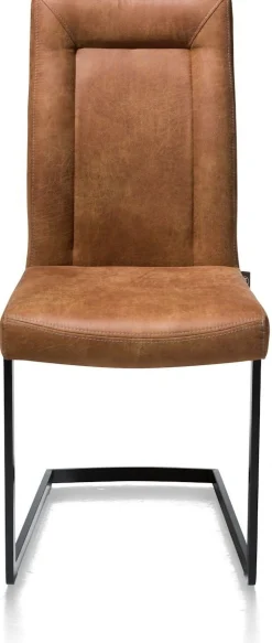 Eetkamerstoelen Zonder Armleuning-Henders en Hazel Malene Eetkamerstoel Cognac