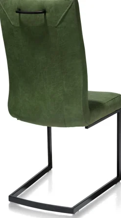 Eetkamerstoelen Zonder Armleuning-Henders en Hazel Malene Eetkamerstoel Groen
