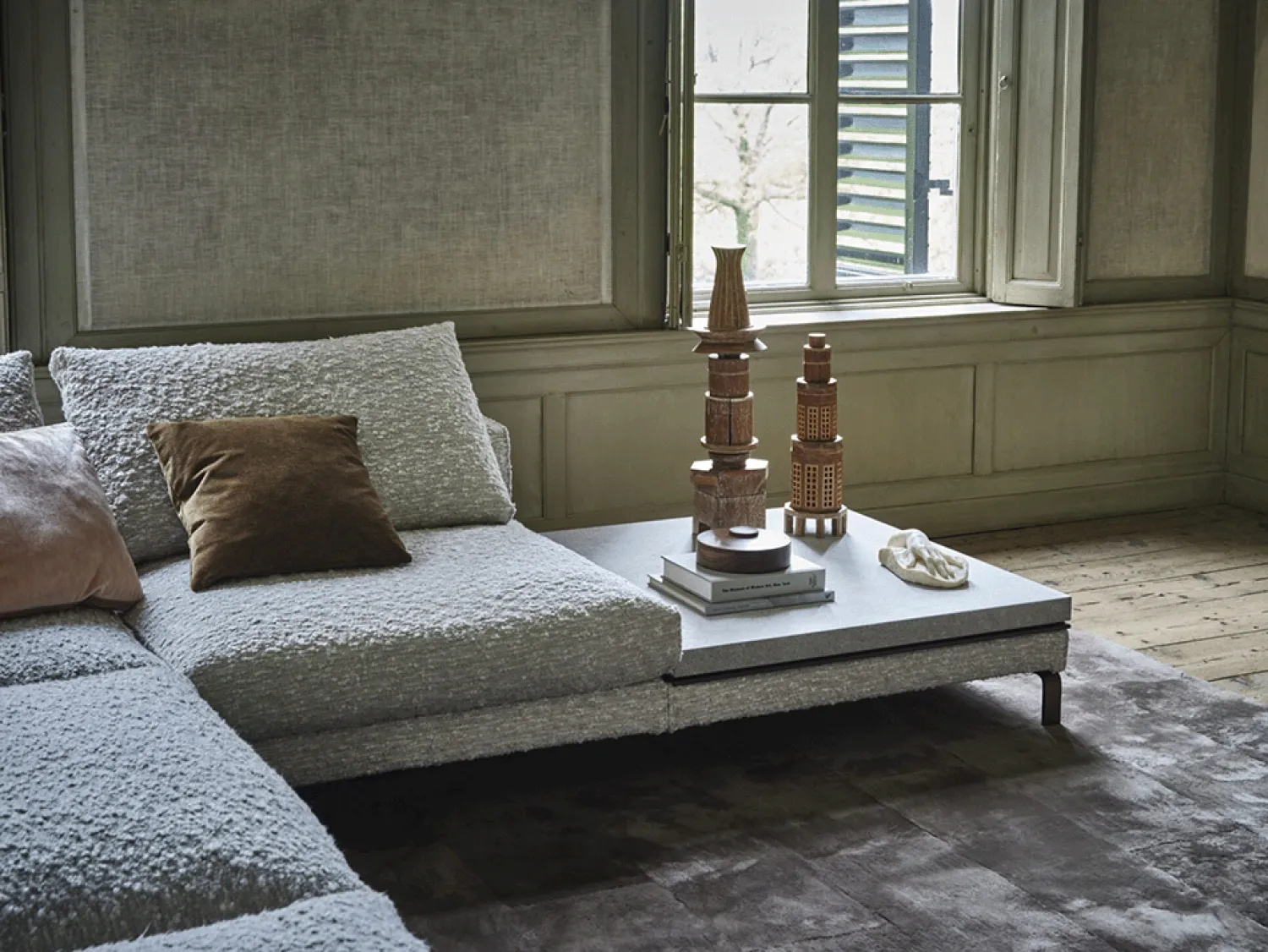 Hoekbanken-Linteloo Malibu Hoekbank Creme