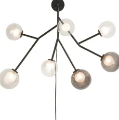Wandlampen|Wandlampen-COCO maison Malin Wandlamp antraciet
