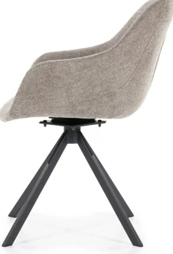 Kuipstoelen|Draaibare Eetkamerstoelen-Eleonora Mamé Eetkamerstoel Bruin