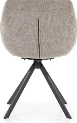 Kuipstoelen|Draaibare Eetkamerstoelen-Eleonora Mamé Eetkamerstoel Bruin
