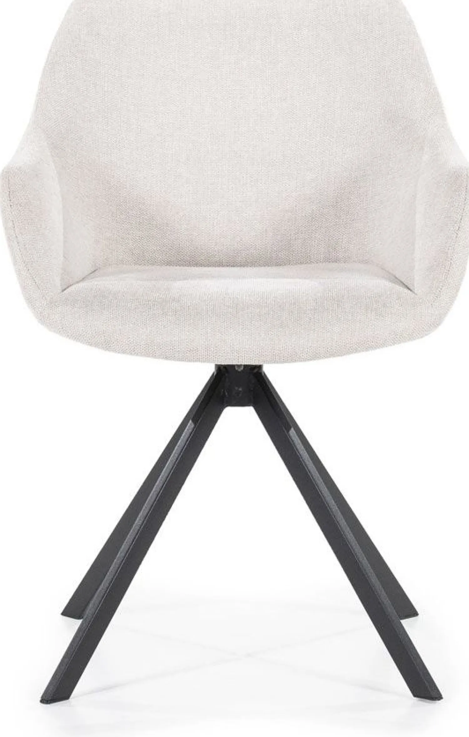Kuipstoelen|Draaibare Eetkamerstoelen-Eleonora Mamé Eetkamerstoel Beige