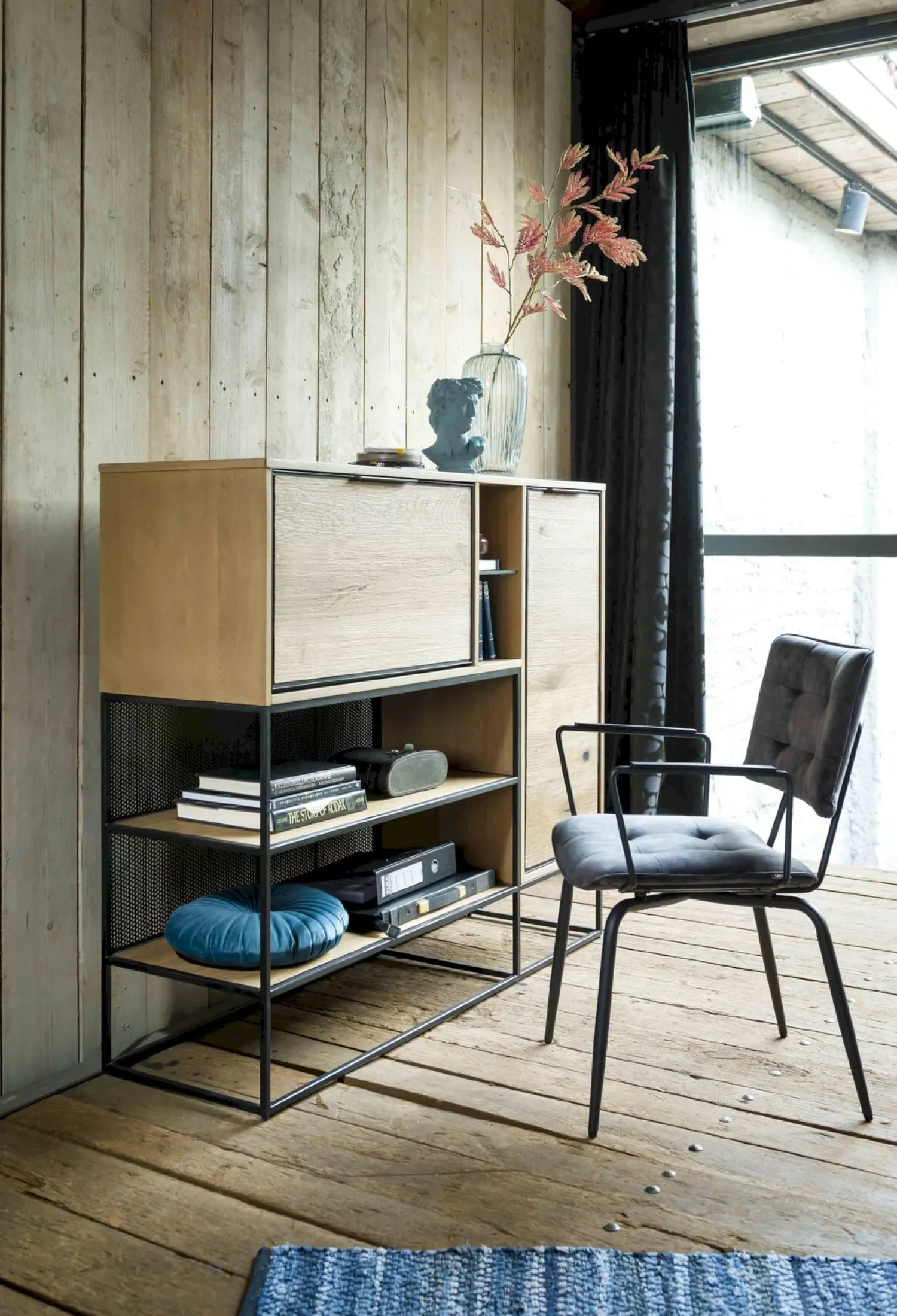 Eetkamerstoelen Met Armleuning-Henders en Hazel Manou Armstoel antraciet