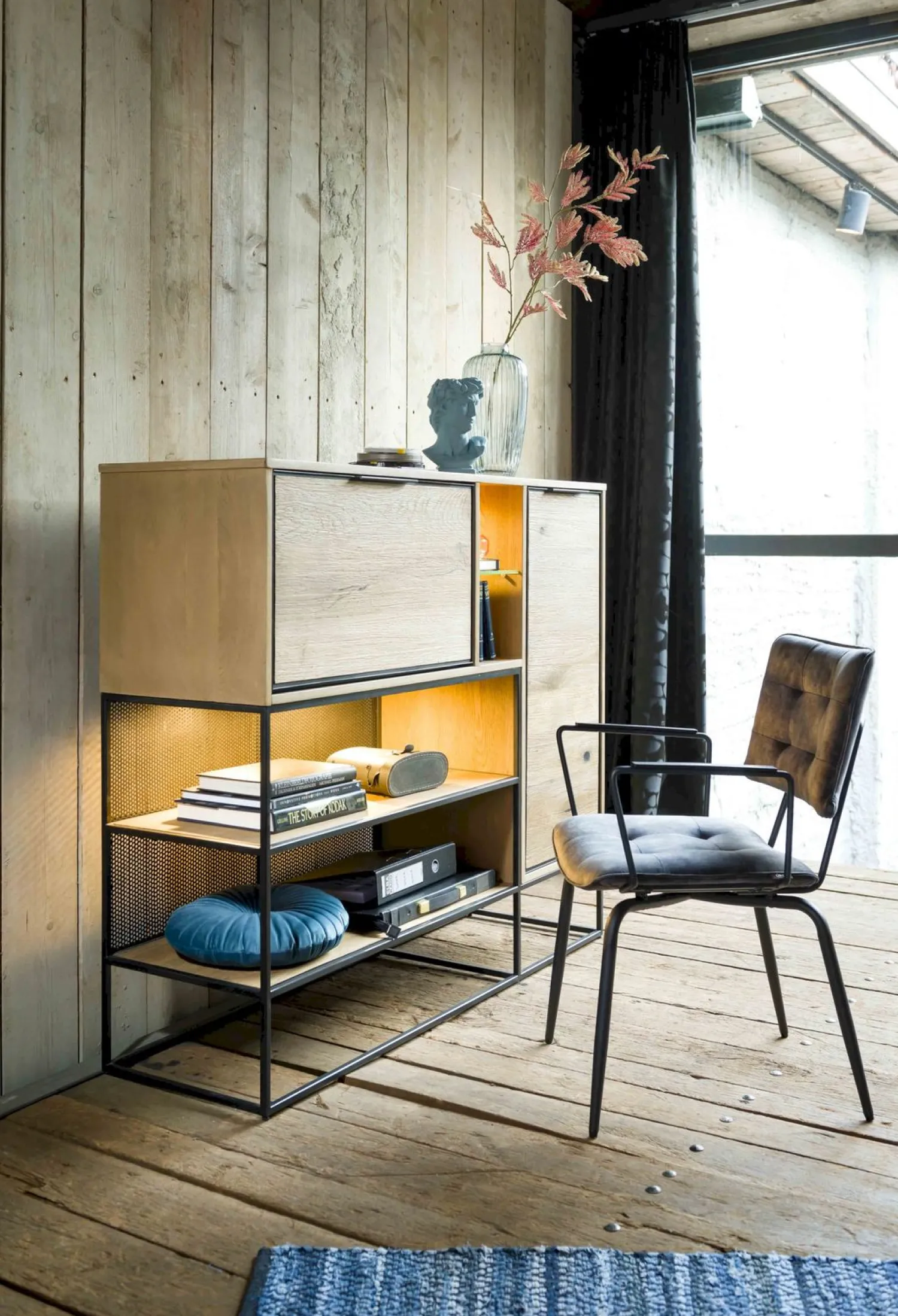 Eetkamerstoelen Met Armleuning-Henders en Hazel Manou Armstoel antraciet