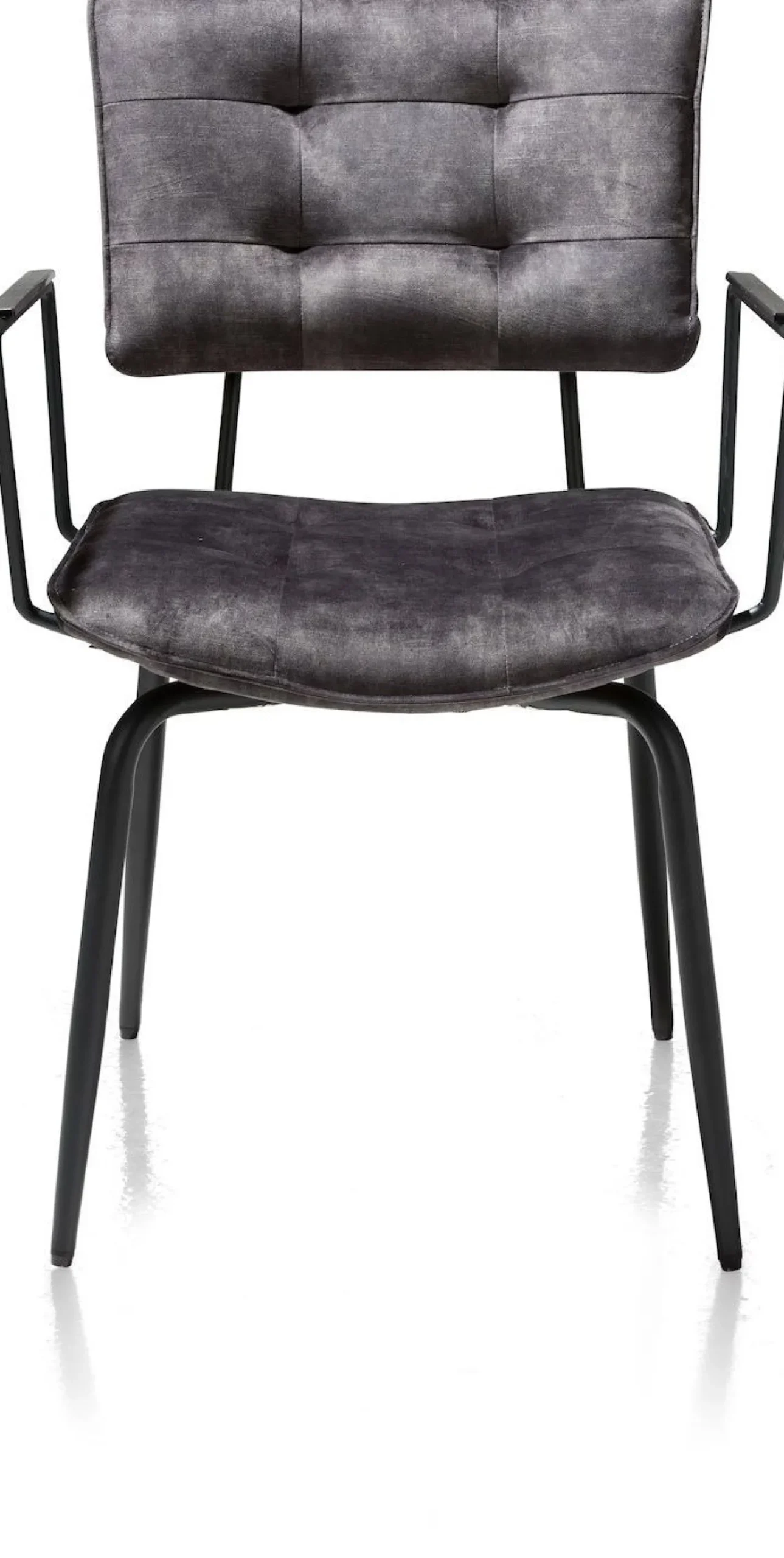 Eetkamerstoelen Met Armleuning-Henders en Hazel Manou Armstoel antraciet