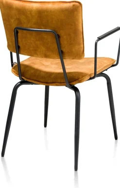 Eetkamerstoelen Met Armleuning-Henders en Hazel Manou Armstoel Okergeel