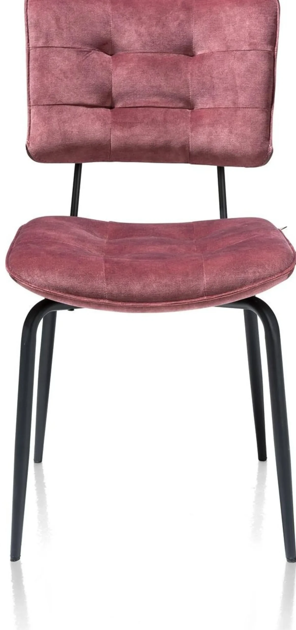 Eetkamerstoelen Zonder Armleuning-Henders en Hazel Manou Eetkamerstoel Burgundy Red