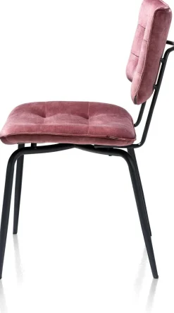 Eetkamerstoelen Zonder Armleuning-Henders en Hazel Manou Eetkamerstoel Burgundy Red