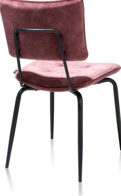 Eetkamerstoelen Zonder Armleuning-Henders en Hazel Manou Eetkamerstoel Burgundy Red