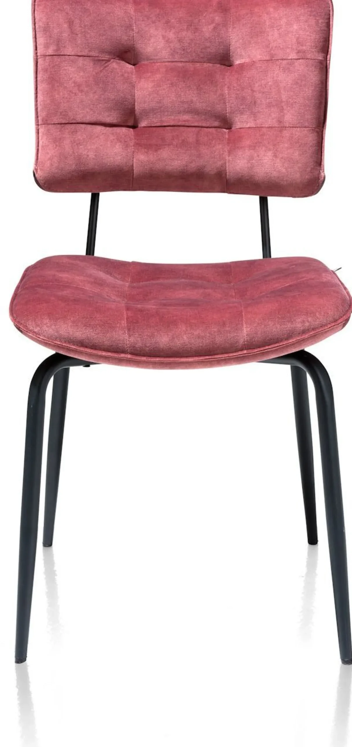 Eetkamerstoelen Zonder Armleuning-Henders en Hazel Manou Eetkamerstoel Burgundy Red