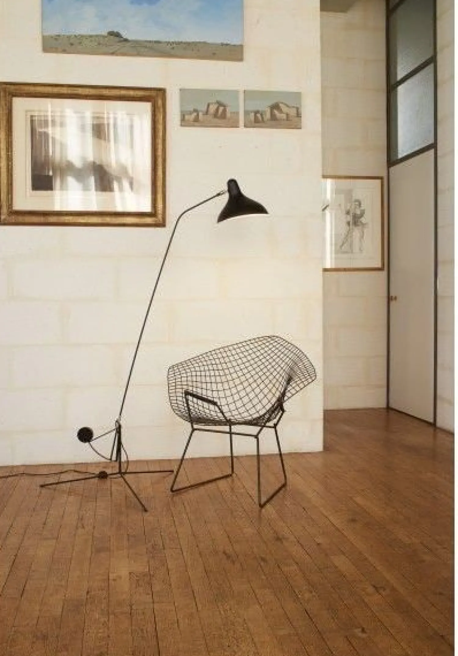 Design Vloerlampen|Vloerlampen-Eijerkamp Collectie Mantis Vloerlamp Zwart