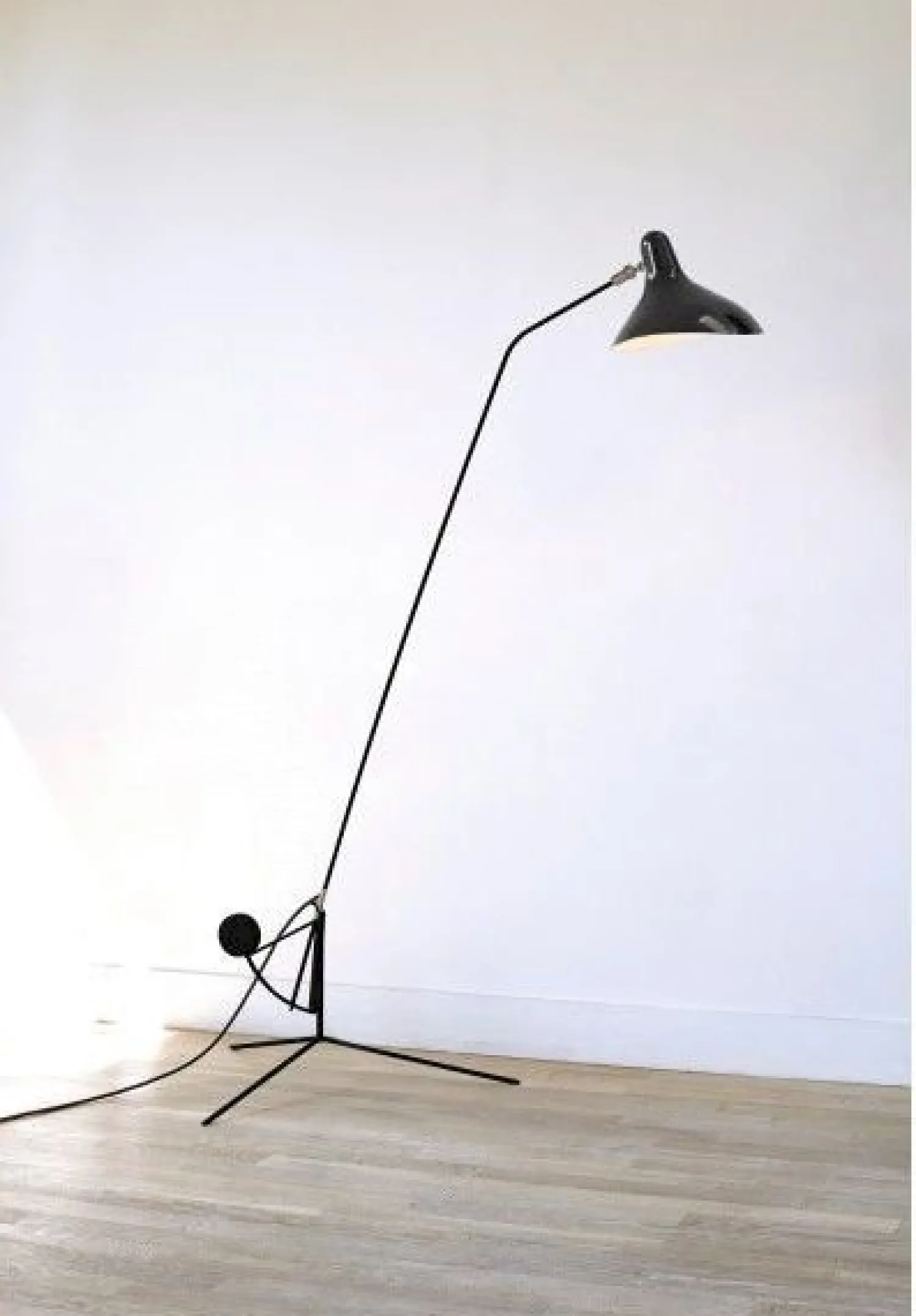 Design Vloerlampen|Vloerlampen-Eijerkamp Collectie Mantis Vloerlamp Zwart