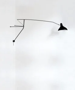 Design Wandlampen|Wandlampen-Eijerkamp Collectie Mantis Wandlamp Zwart