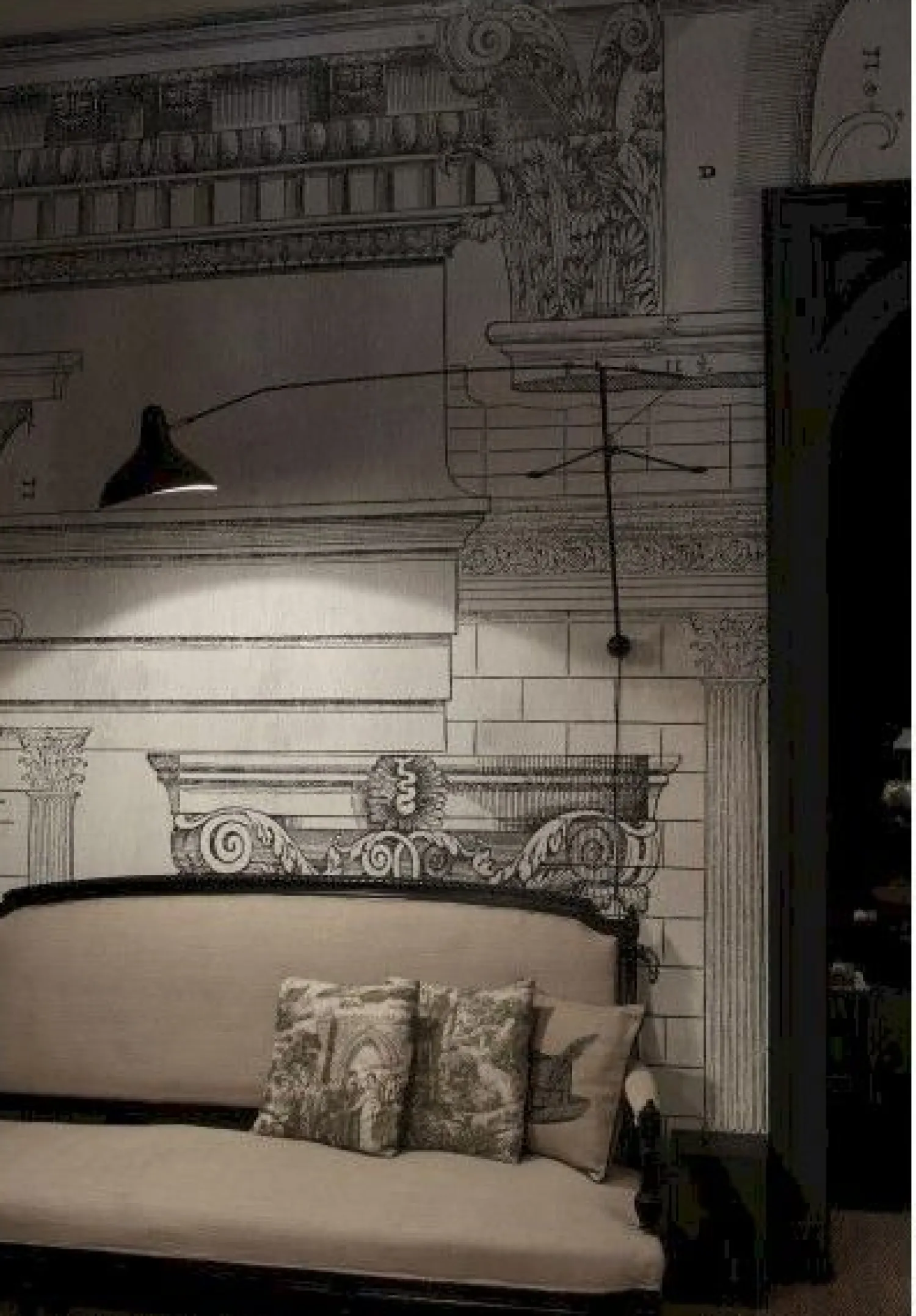 Design Wandlampen|Wandlampen-Eijerkamp Collectie Mantis Wandlamp Zwart