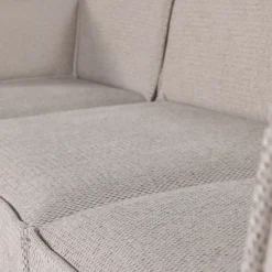 Hoekbanken-WOOOD Manu Grove Chenille Hoekbank Naturel