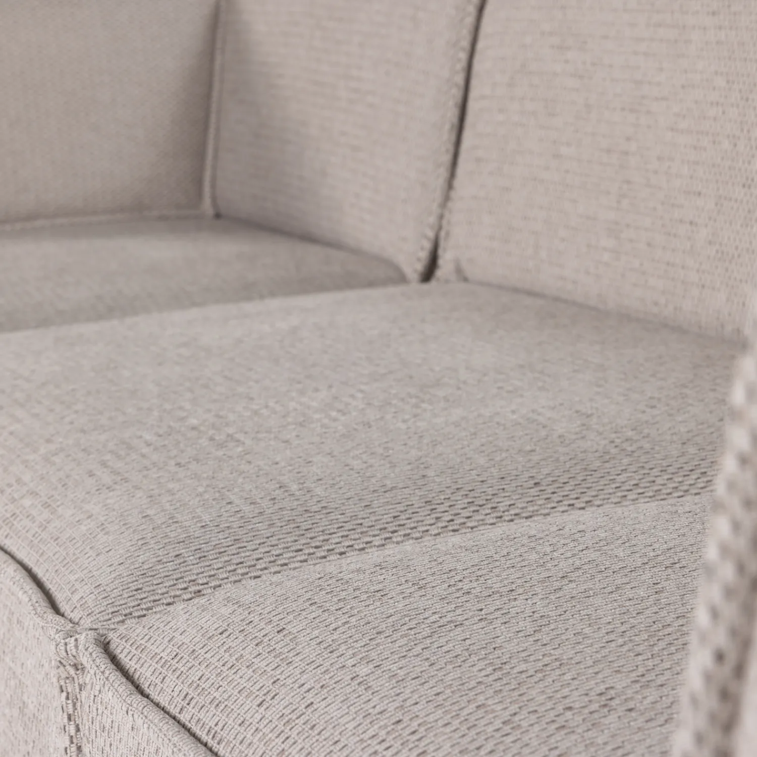 Hoekbanken-WOOOD Manu Grove Chenille Hoekbank Naturel