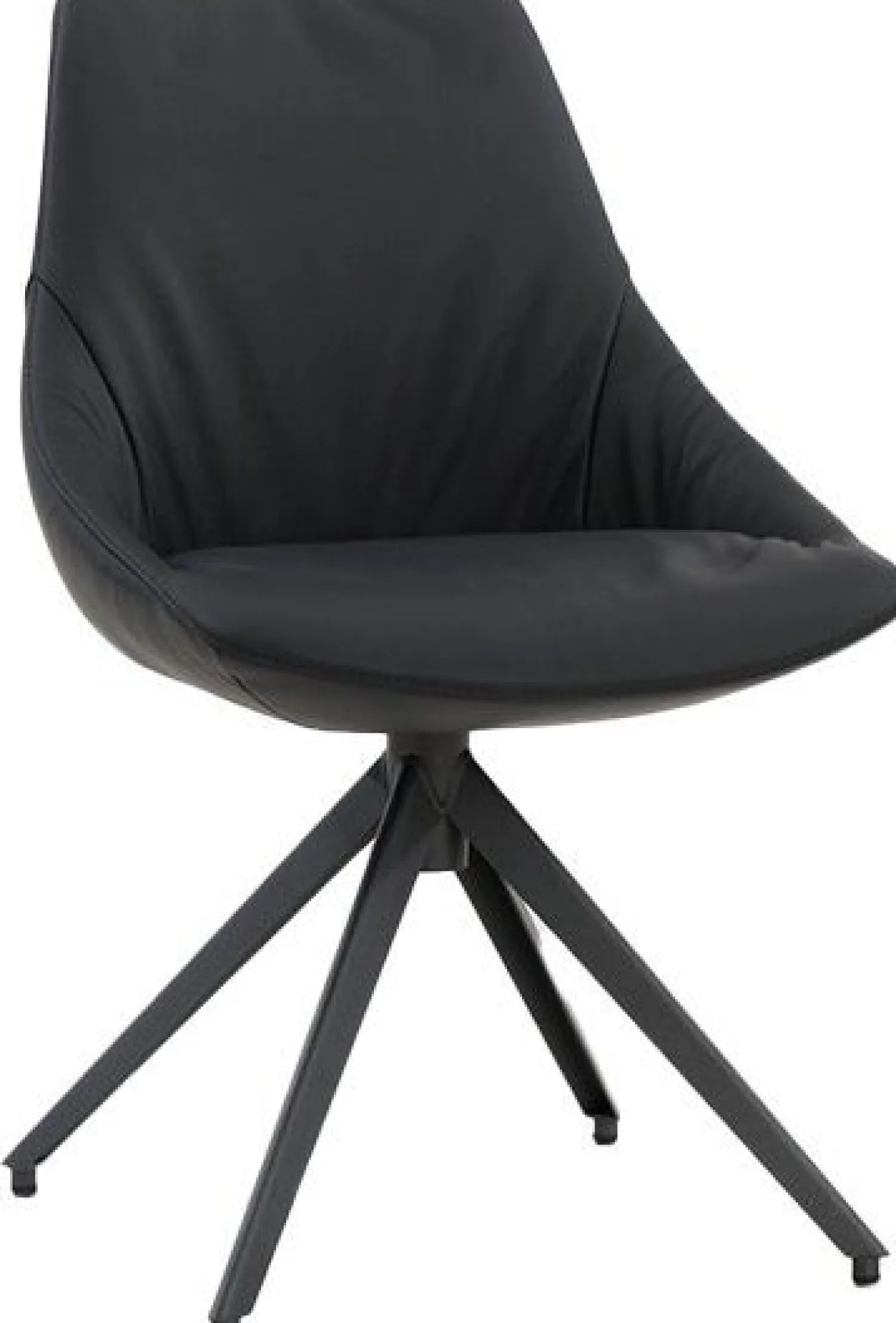 Design Stoelen|Draaibare Eetkamerstoelen-Bert Plantagie Maple Statief Eetkamerstoel Blauw