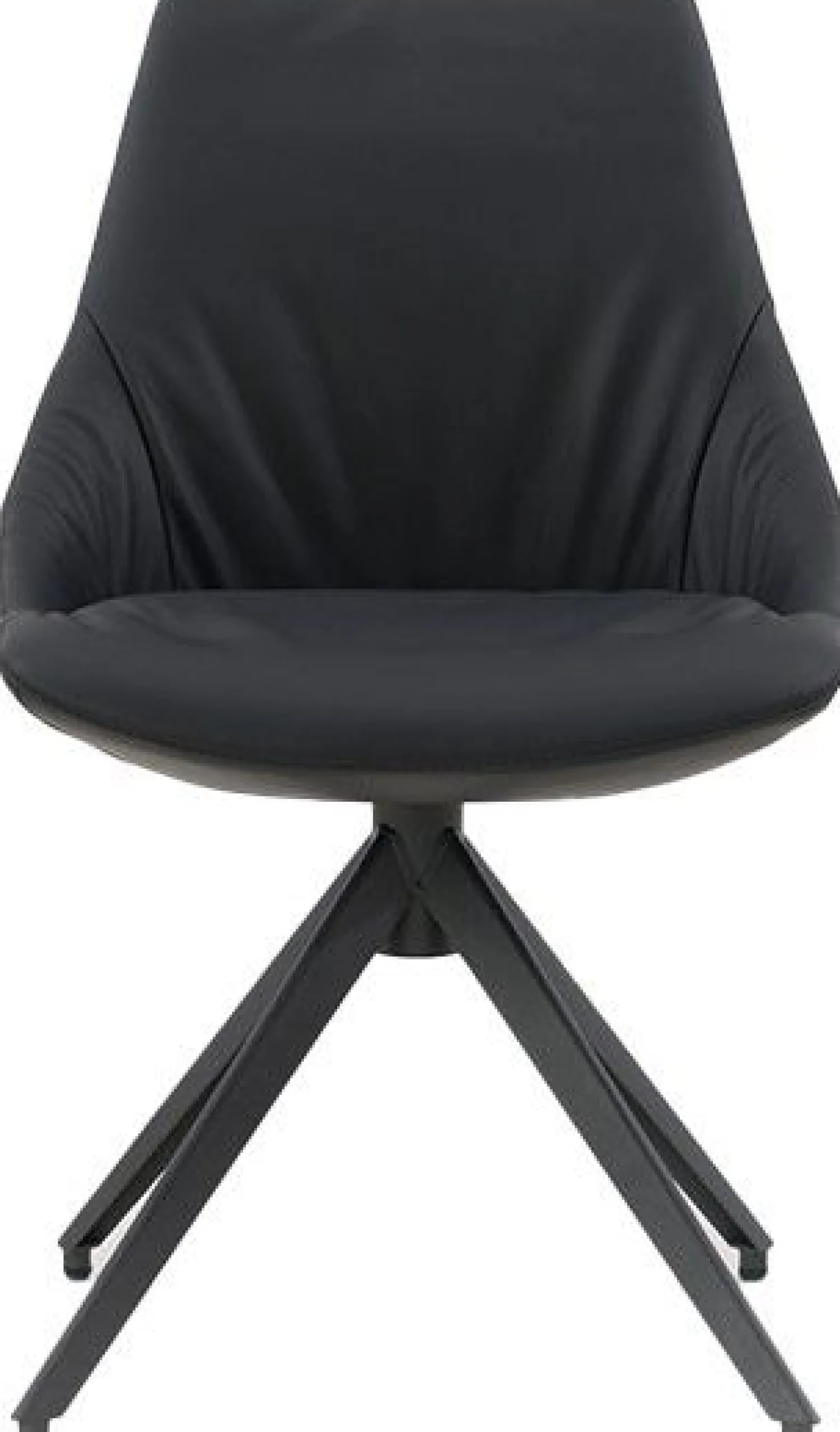 Design Stoelen|Draaibare Eetkamerstoelen-Bert Plantagie Maple Statief Eetkamerstoel Blauw