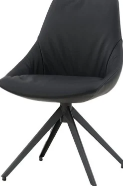 Design Stoelen|Draaibare Eetkamerstoelen-Bert Plantagie Maple Statief Eetkamerstoel Blauw