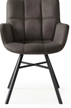 Eetkamerstoelen Met Armleuning-Feelings Wonen Marcon Eetkamerstoel Antraciet