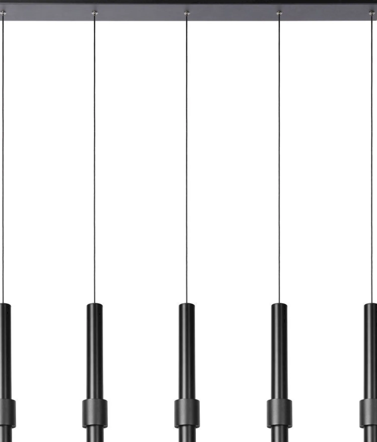 Moderne Hanglampen|Moderne Hanglampen-Lucide Margary Hanglamp Zwart