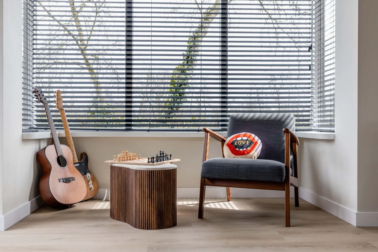 Houten Salontafels|Organische Salontafels-Eleonora Mari Salontafel Beige, Bruin