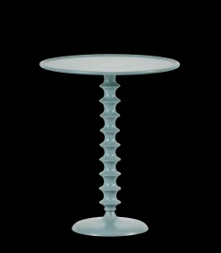 Ronde Bijzettafels-Montèl Marly Bijzettafel Blauw
