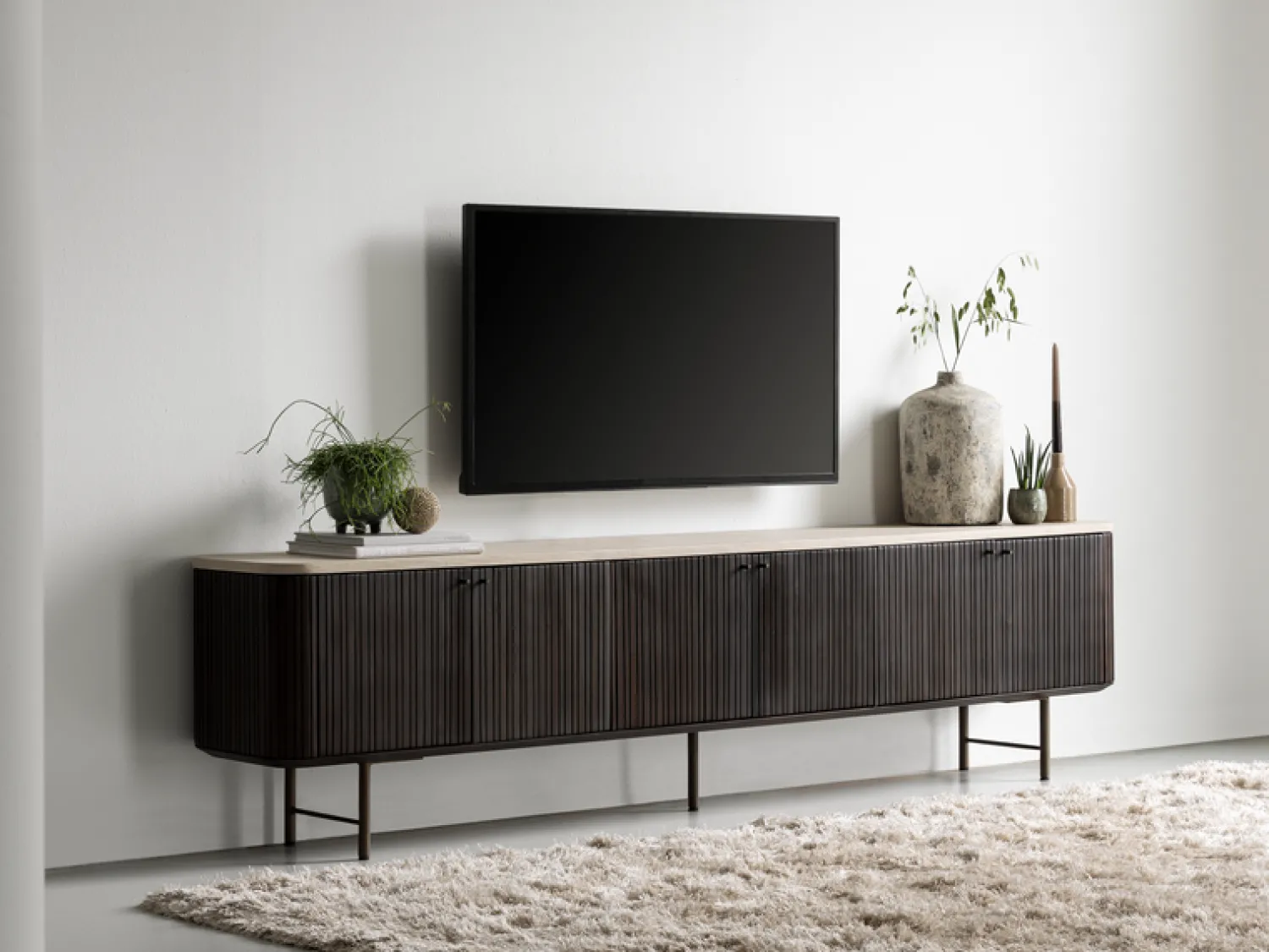 Tv-Meubels-DTP Home Maroon Tv-meubel Bruin