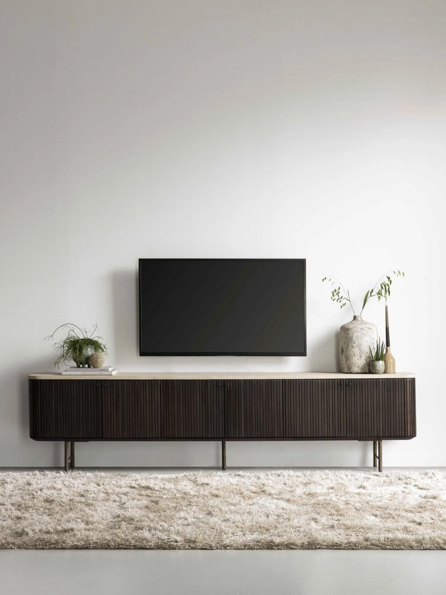 Tv-Meubels-DTP Home Maroon Tv-meubel Bruin