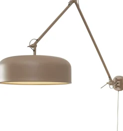 Industriële Wandlampen|Wandlampen-It's about RoMi Marseille L Wandlamp Sand
