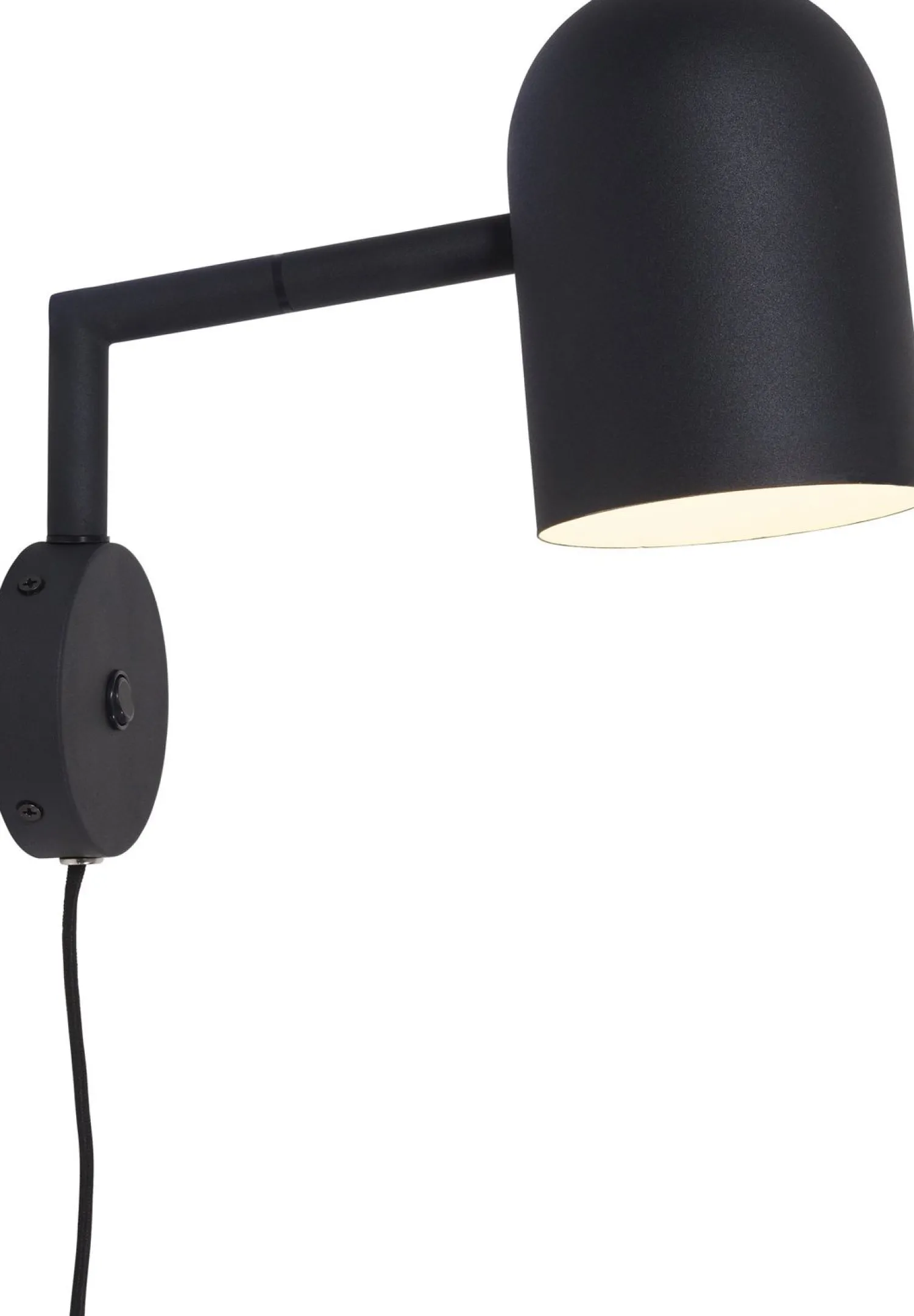 Wandlampen|Wandlampen-It's about RoMi Marseille Wandlamp zwart