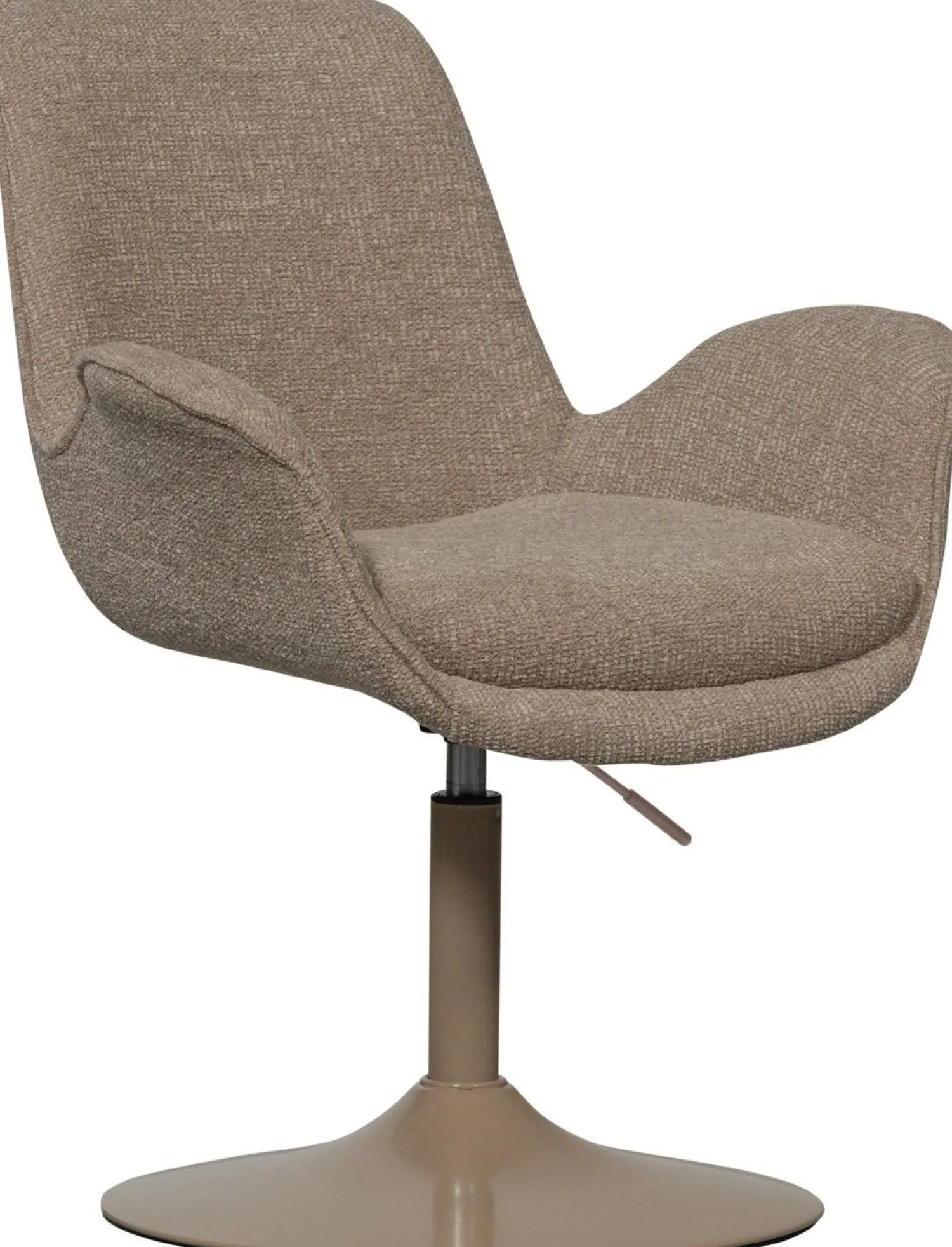 Eetkamerstoelen Met Armleuning-WOOOD Marten Eetkamerstoel Sand