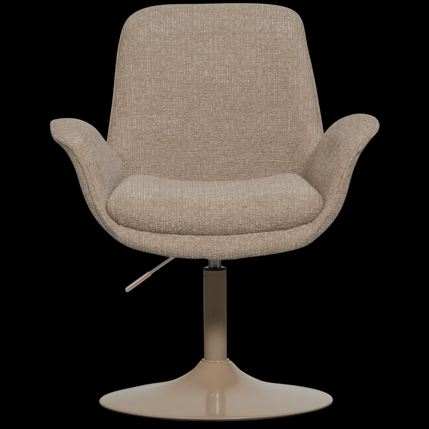 Eetkamerstoelen Met Armleuning-WOOOD Marten Eetkamerstoel Sand