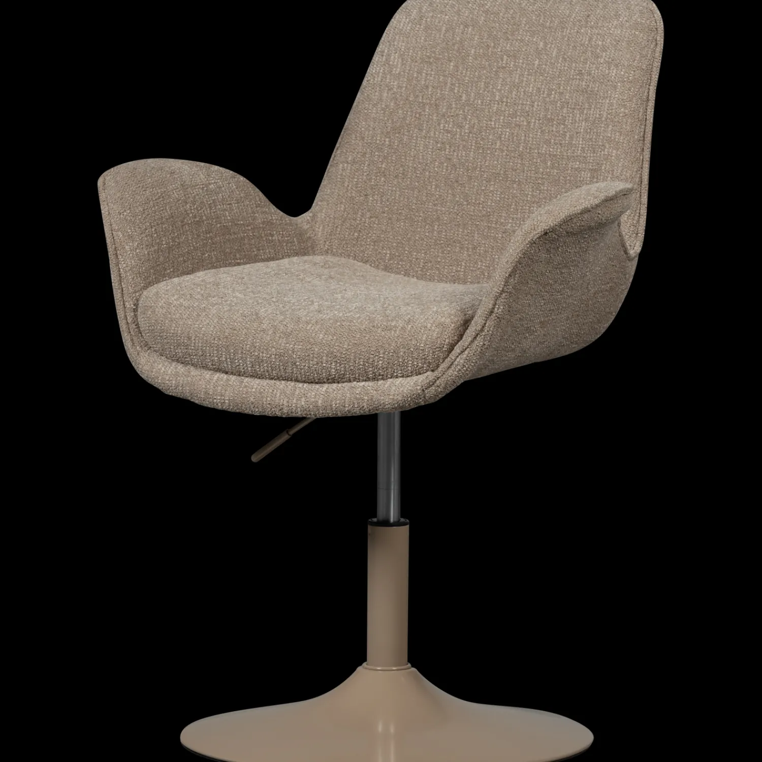 Eetkamerstoelen Met Armleuning-WOOOD Marten Eetkamerstoel Sand
