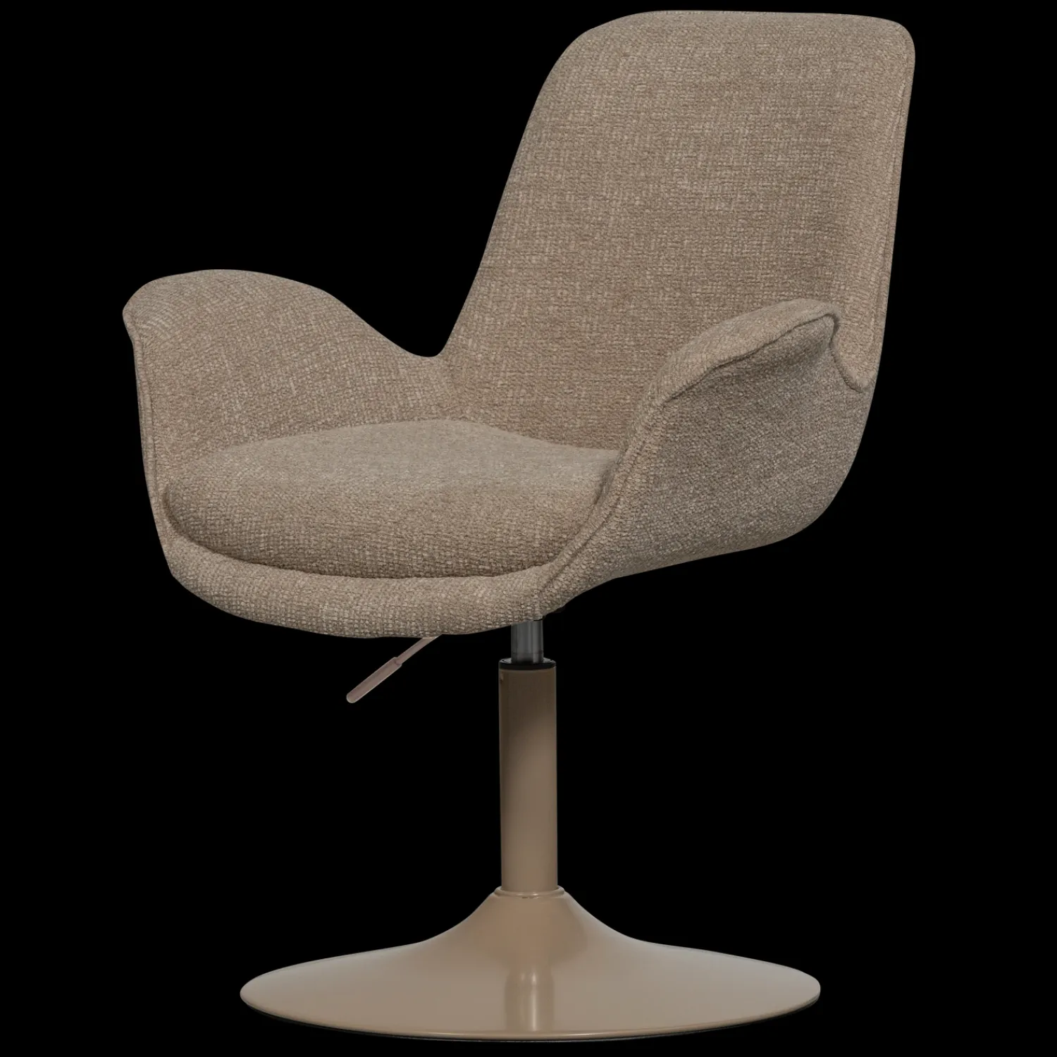 Eetkamerstoelen Met Armleuning-WOOOD Marten Eetkamerstoel Sand