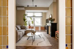 Marmeren Salontafels-XOOON Masura Laag Salontafel Wit marmer
