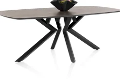 Houten Eettafels|Ovale Eettafels-XOOON Masura Eettafel Roest