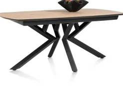 Houten Eettafels|Uitschuifbare Eettafels-XOOON Masura Uitschuifbaar Eettafel Eiken