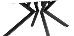 Houten Eettafels|Ovale Eettafels-XOOON Masura Eettafel Wit