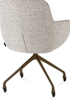 Eetkamerstoelen Met Armleuning-Henders en Hazel Mateo Armstoel Kiezel