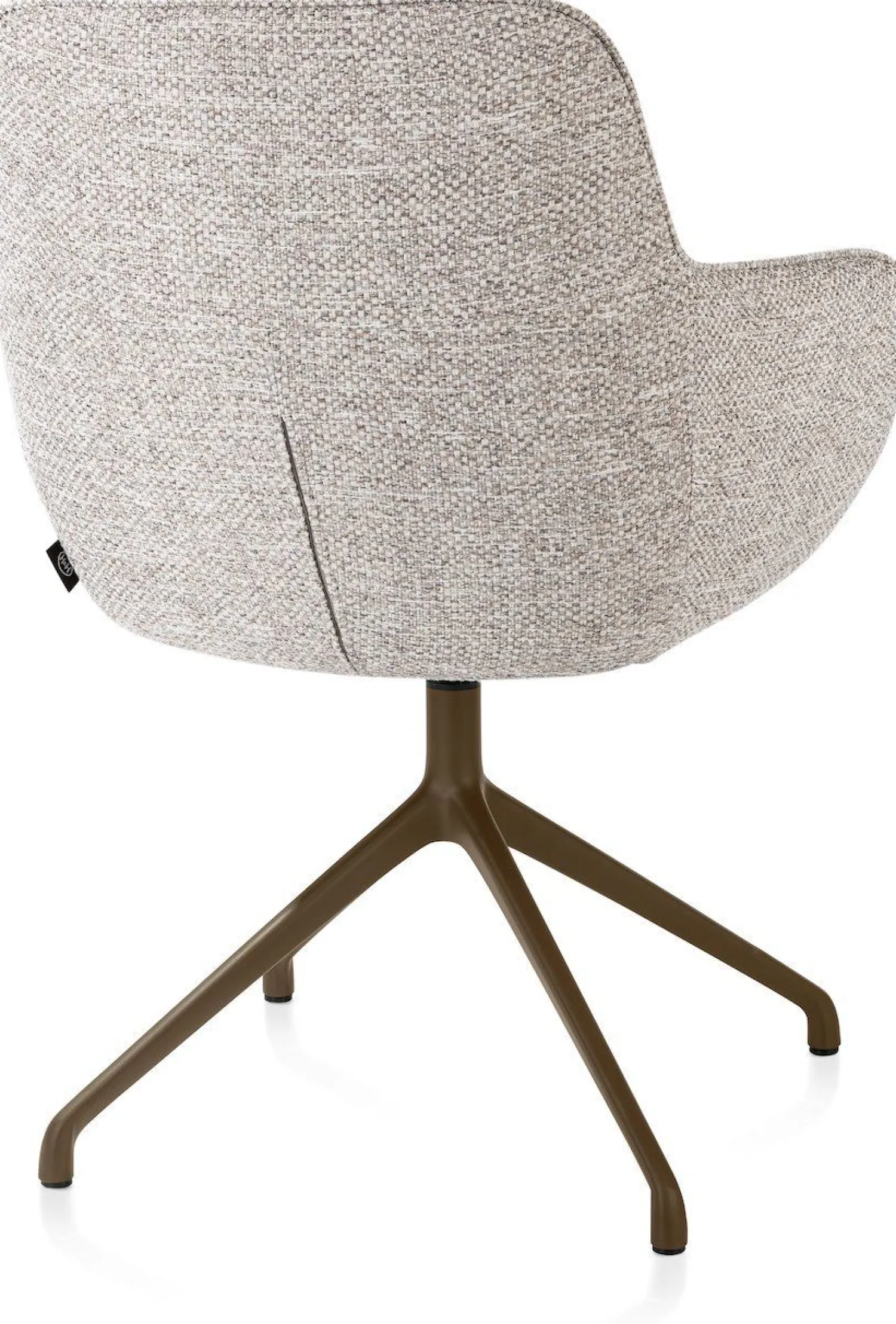 Eetkamerstoelen Met Armleuning-Henders en Hazel Mateo Armstoel Kiezel